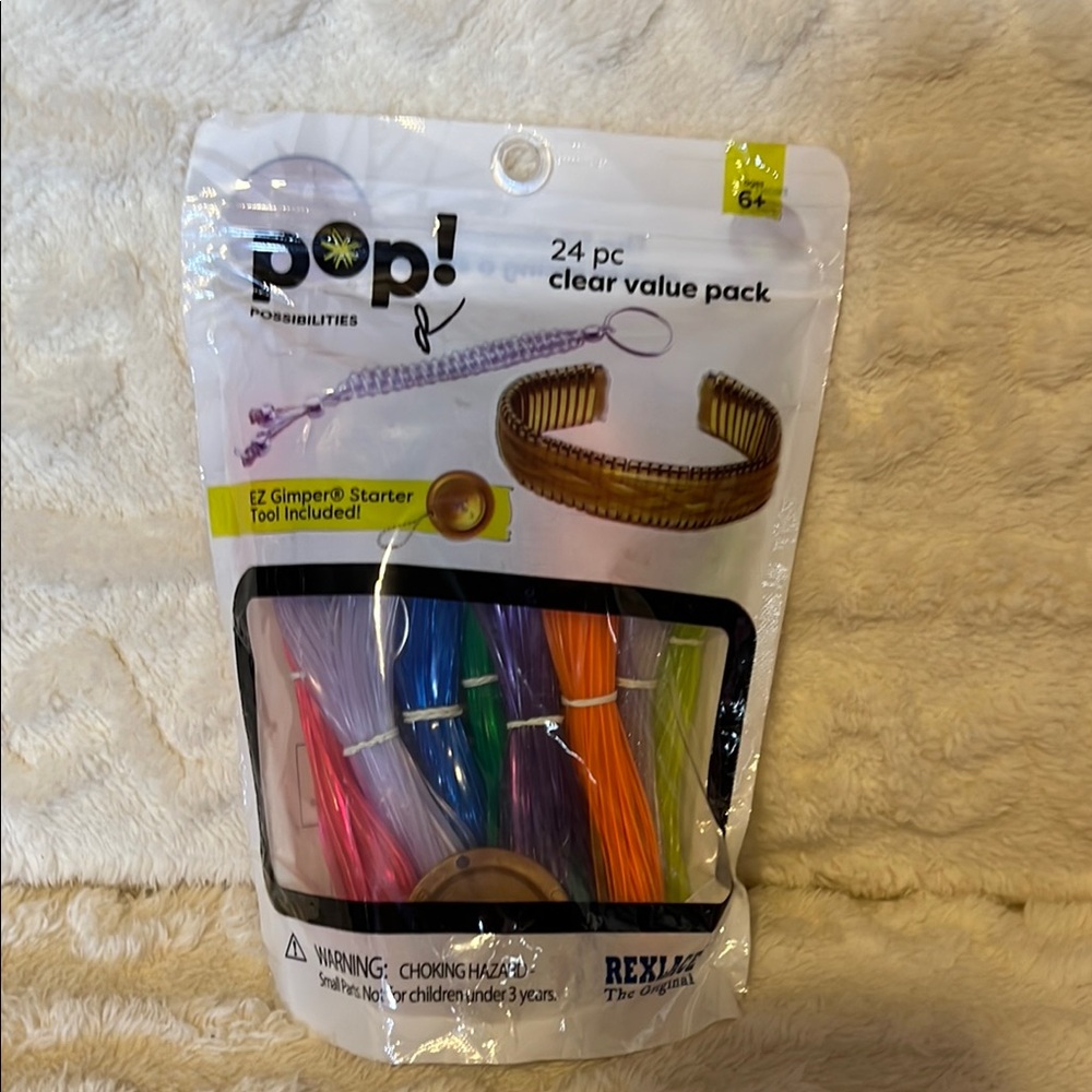 Pop! Possibilities 24-Piece Clear Value Pack EZ Gimper Starter Tool Included.